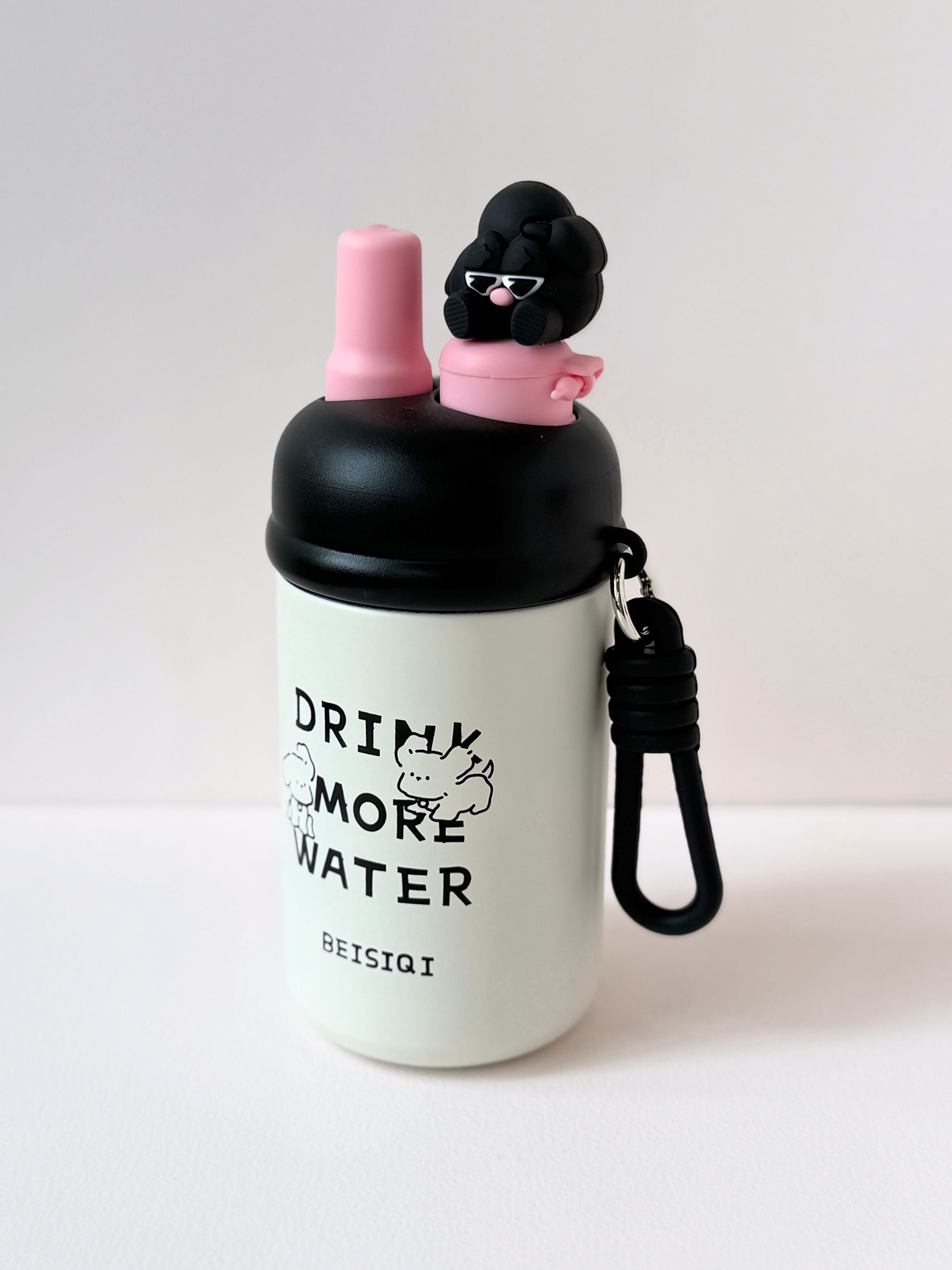 Drink More Water™ Tumbler – 4 Cute Variants | BPA-Free with Fun Character Top
