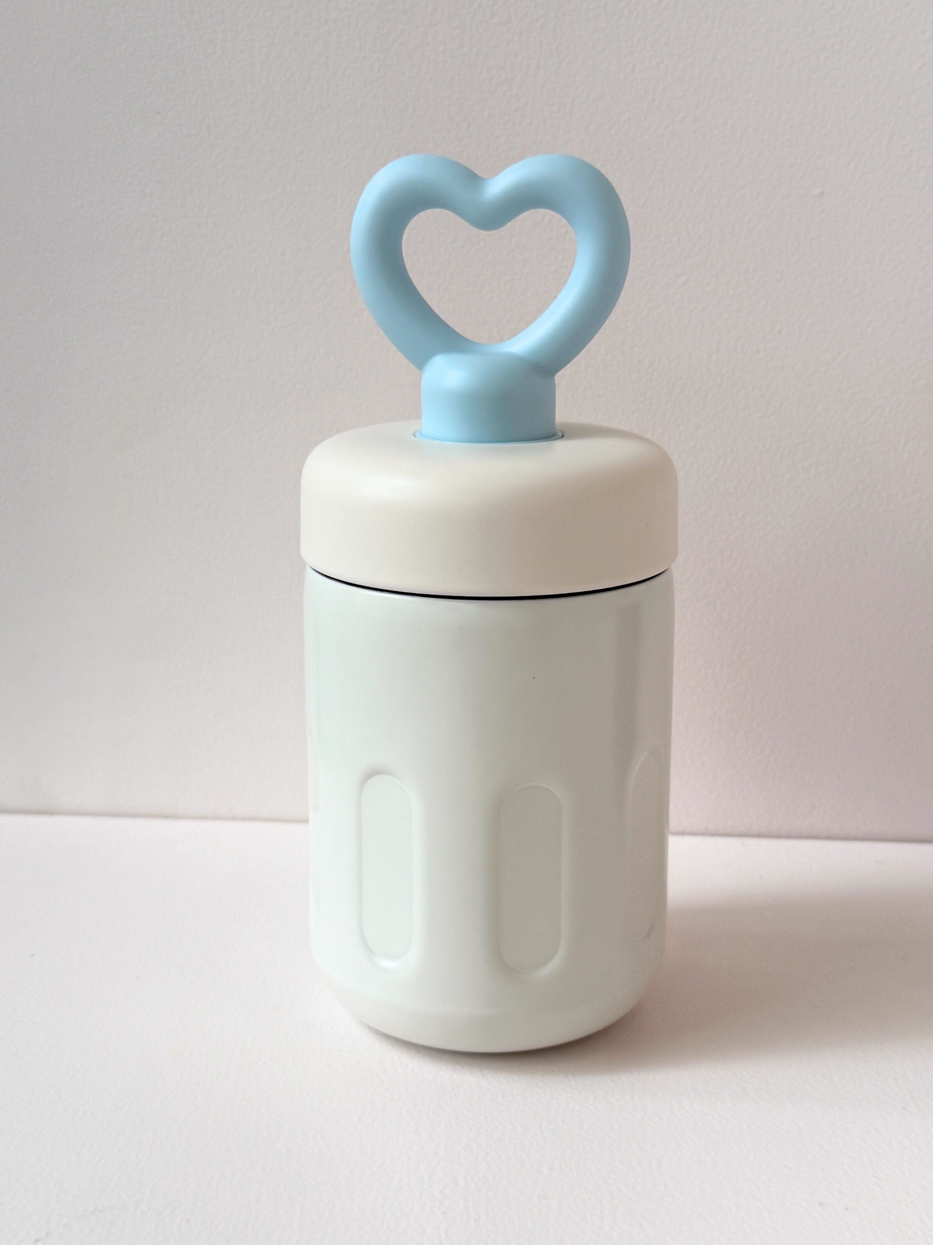 HeartHandle™ Reusable Tumbler Cup – 12oz Cute Leakproof Travel Mug