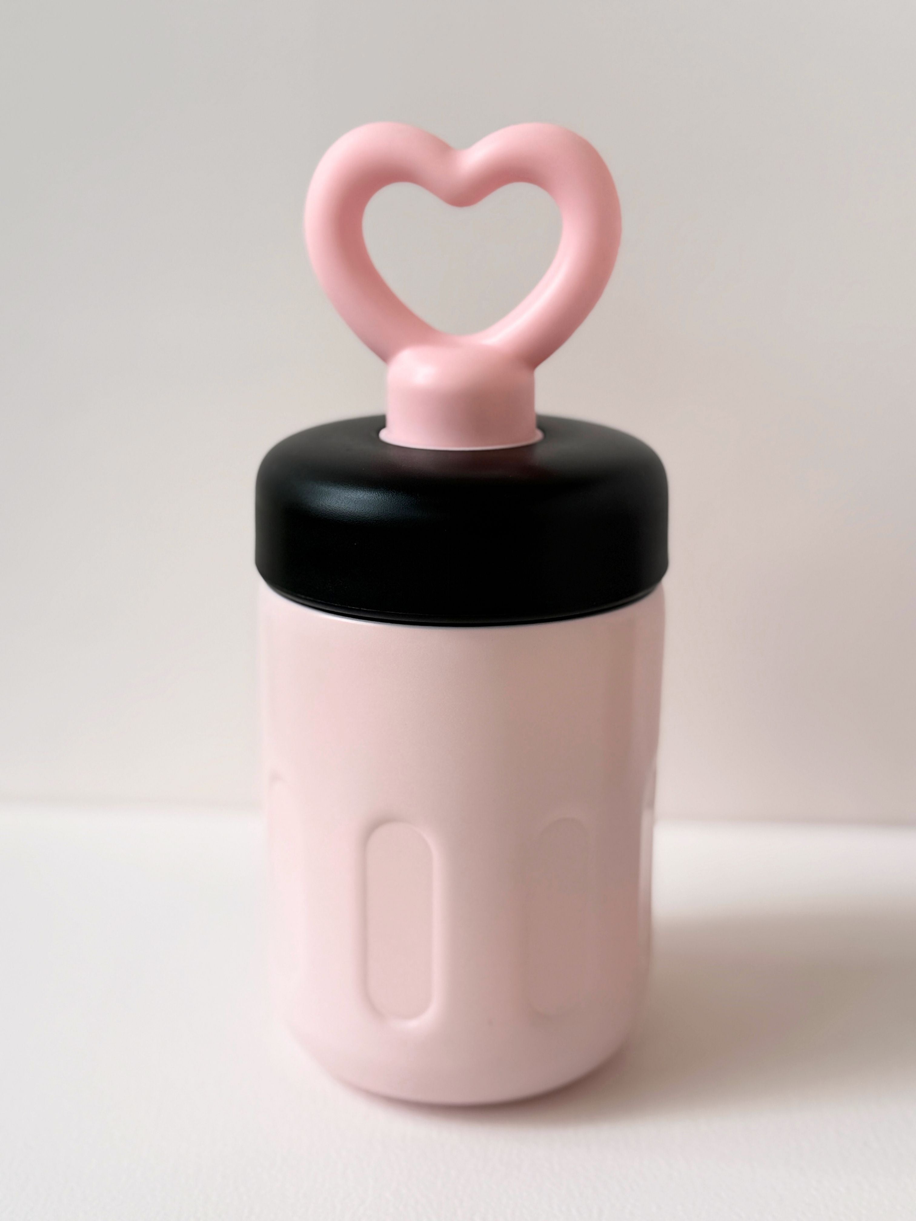 HeartHandle™ Reusable Tumbler Cup – 12oz Cute Leakproof Travel Mug