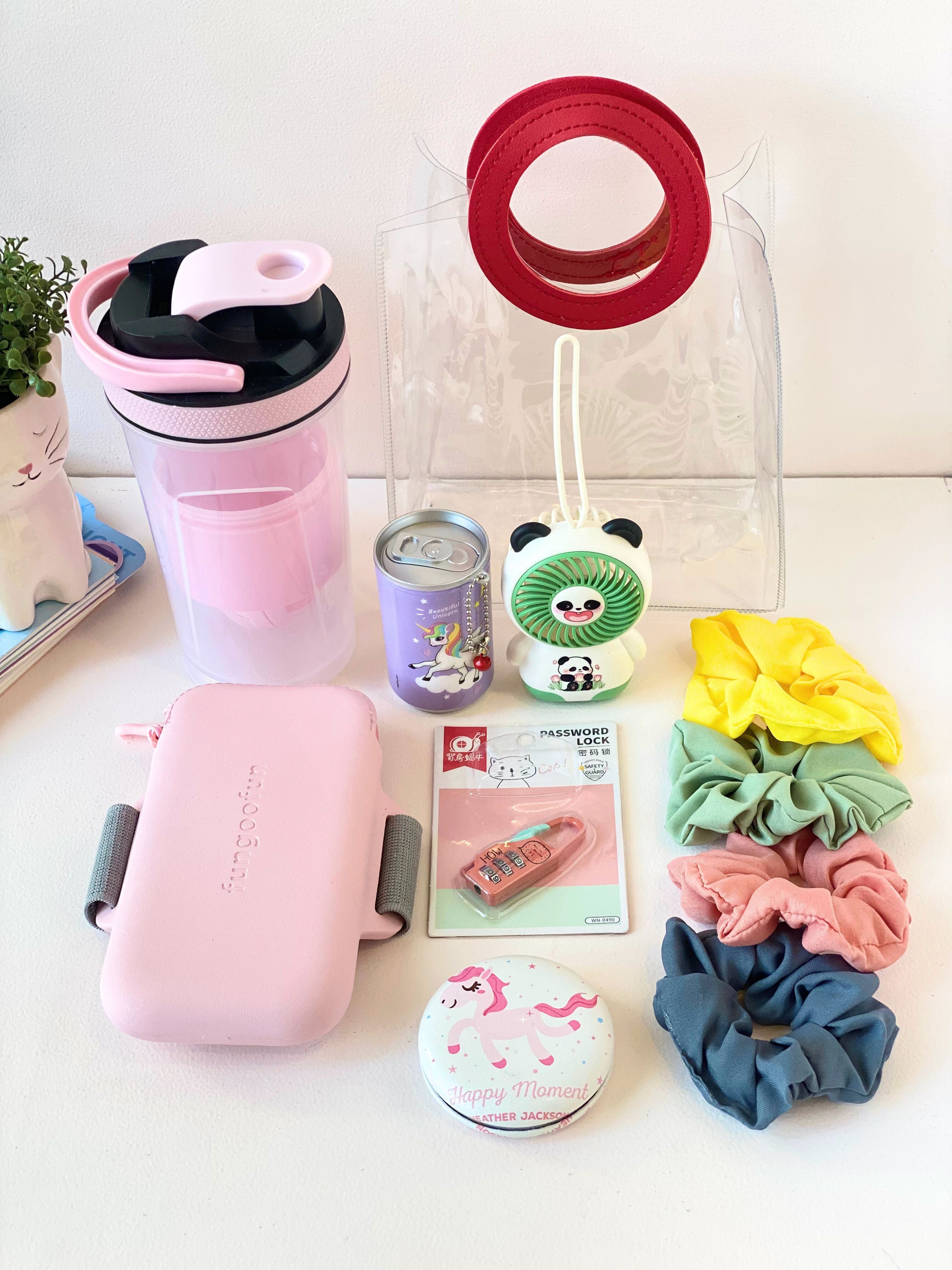 Curated Gym Essentials Hamper for Girls | Cute & Practical Fitness Accessories Set