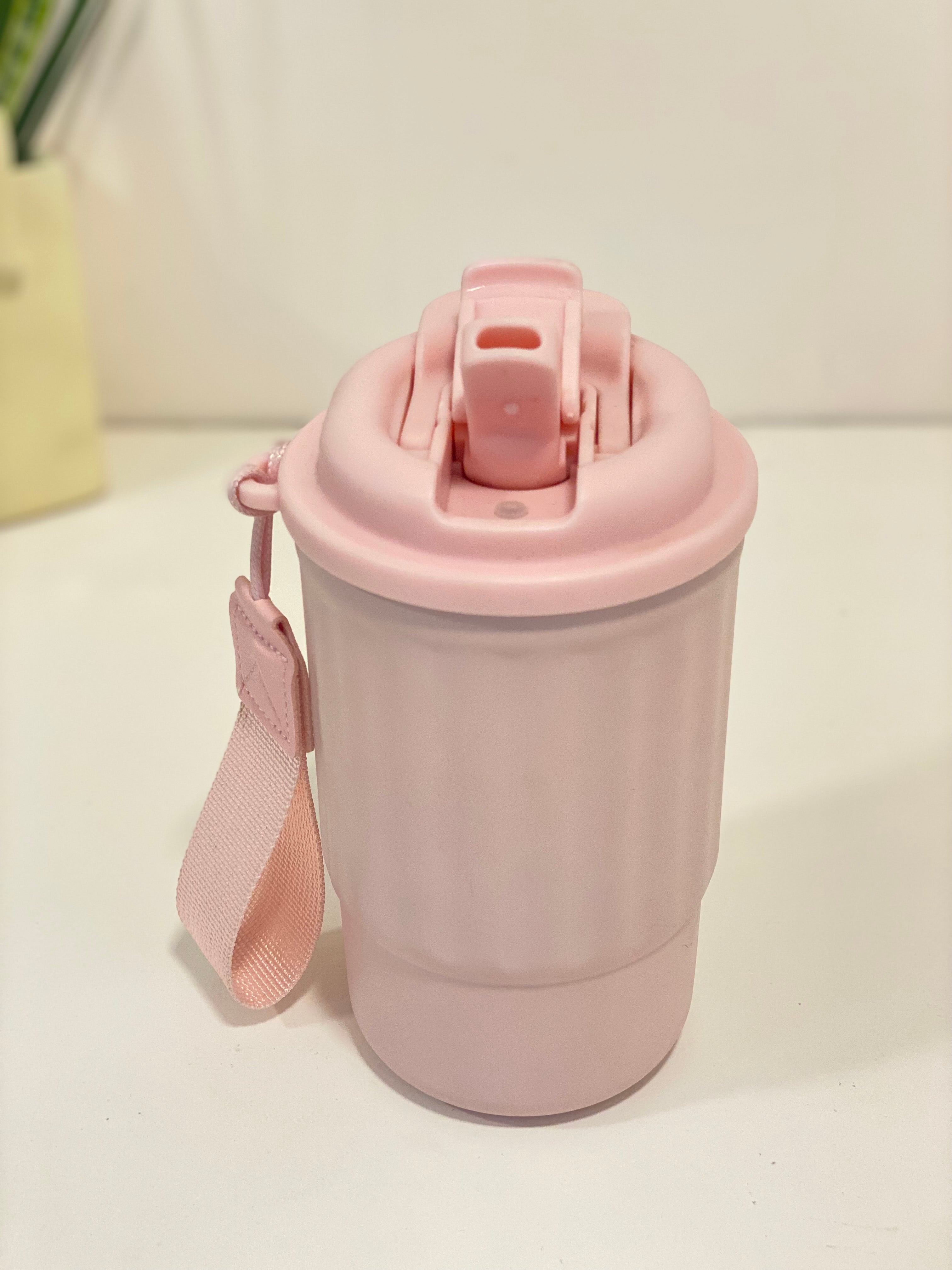 Portable Sports Water Sipper with Flip Lid – 450ml Leakproof & BPA-Free