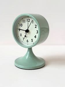 Retro Modern Pedestal Alarm Clock – Minimalist Desk & Table Clock