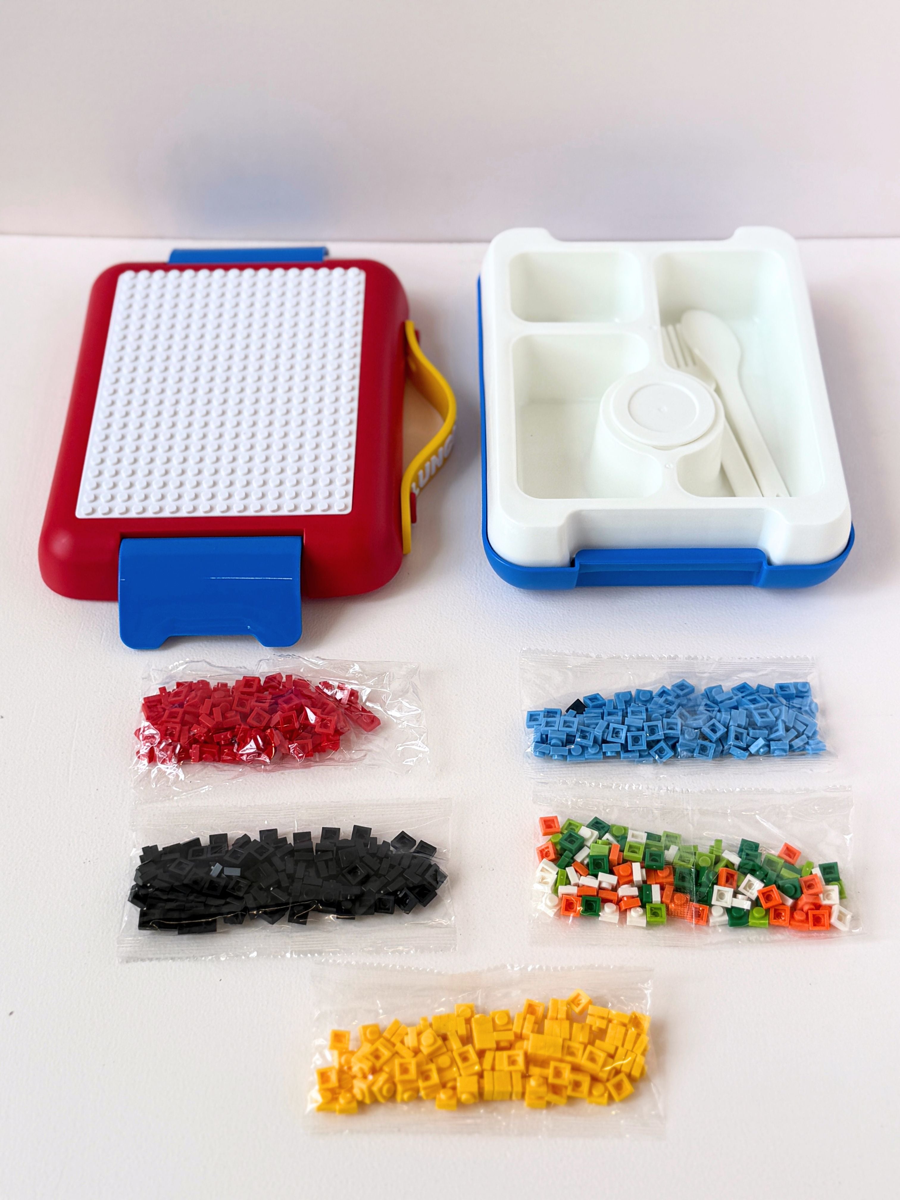 Creative Brick Lunch Box – Build & Bite in Style!