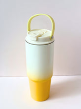 Load image into Gallery viewer, Gradient Colour Reusable Tumbler with Handle – 40oz Insulated Travel Cup

