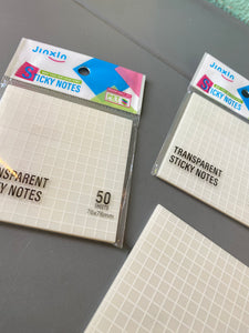 Transparent Sticky Notes