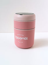 Load image into Gallery viewer, Stainless Steel Insulated Soup Cup – Portable Thermal Lunch Container with Folding Spoon

