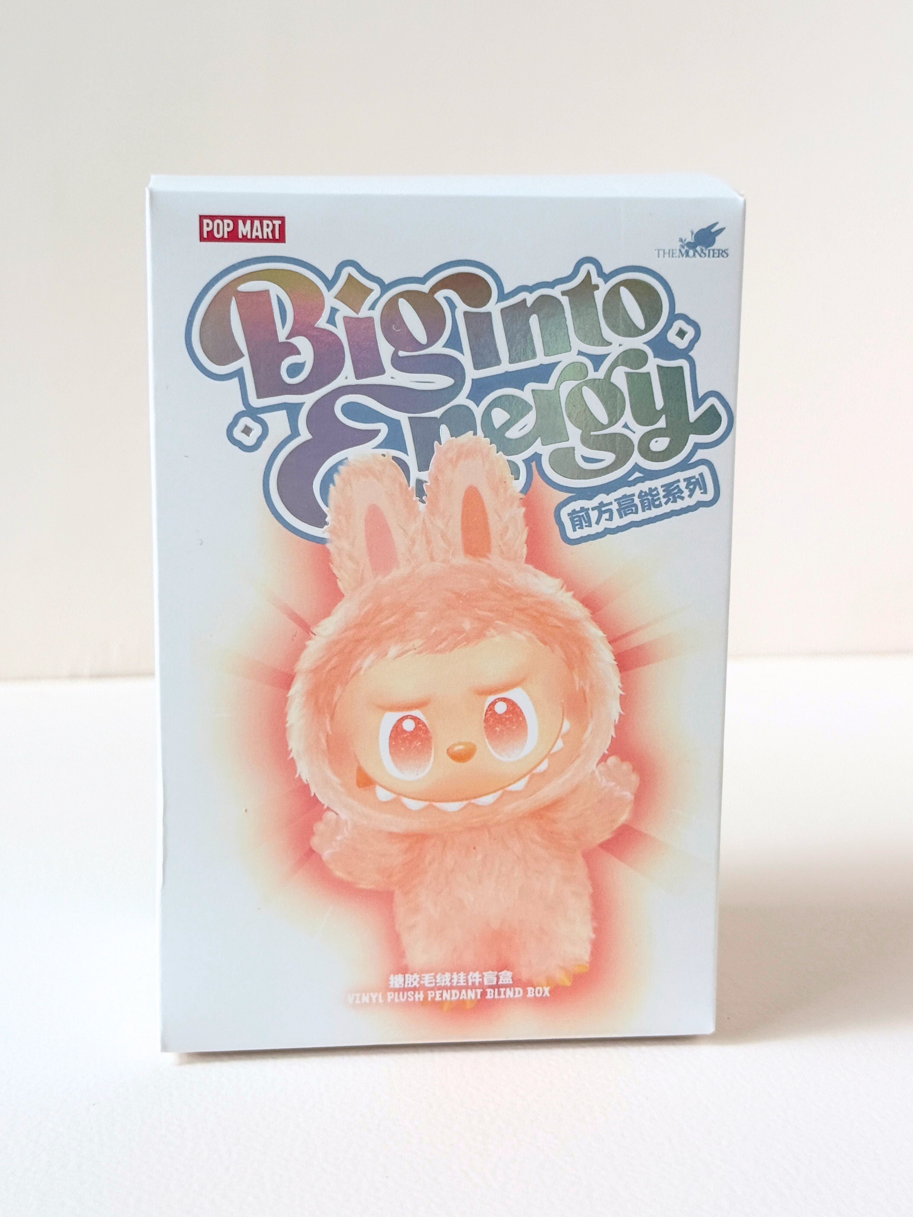Pop Mart Labubu Big Into Energy Blind Box – Cute Monster Collectible Plush Pendant (1pc Random)