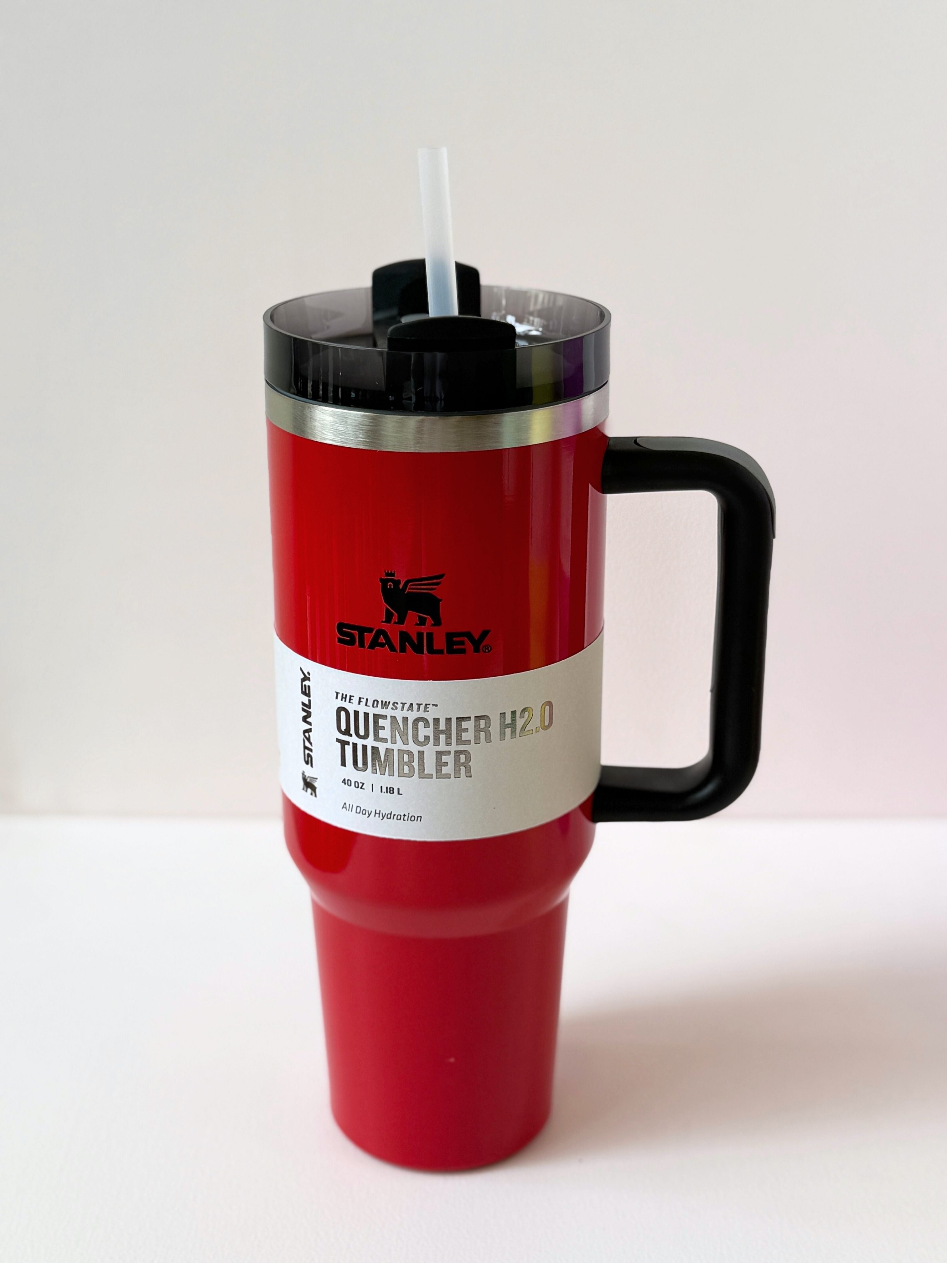 Stanley 40 oz Quencher H2.0 FlowState Tumbler with Handle – Vibrant Color Series