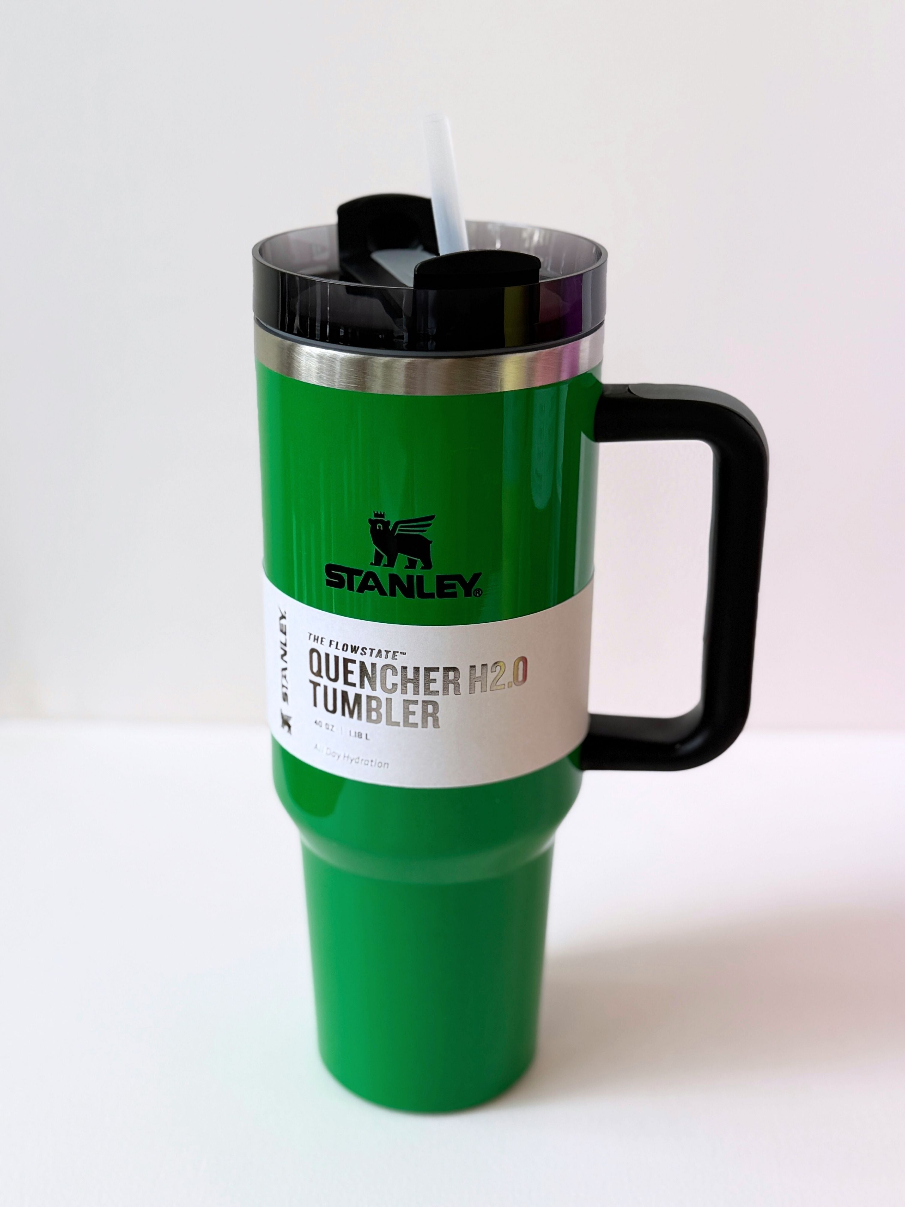 Stanley 40 oz Quencher H2.0 FlowState Tumbler with Handle – Vibrant Color Series