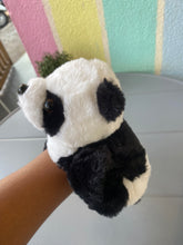 Load image into Gallery viewer, Mini Panda 2 sided Band With Soft Toy
