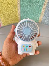 Load image into Gallery viewer, Mini Astronaut Rechargeable USB Fan
