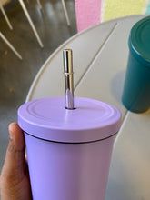 Load image into Gallery viewer, Hot &amp; Cold Sipper With Steel Straw
