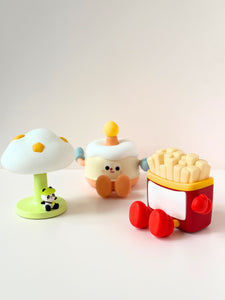 Whimsical Night Light Buddies – Cute Cartoon LED Lamps
