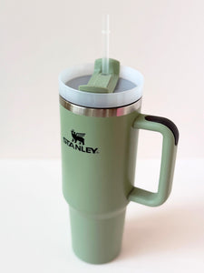 Stanley Quencher H2.0 FlowState Tumbler 40 oz – Reusable Insulated Cup with Handle & Straw | Hot & Cold Travel Mug