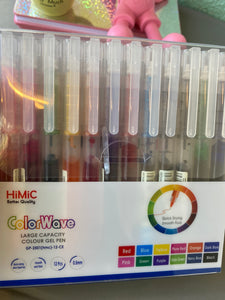 Large Capacity Colour Gel Pen