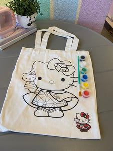 DIY Cartoon Tote Bag