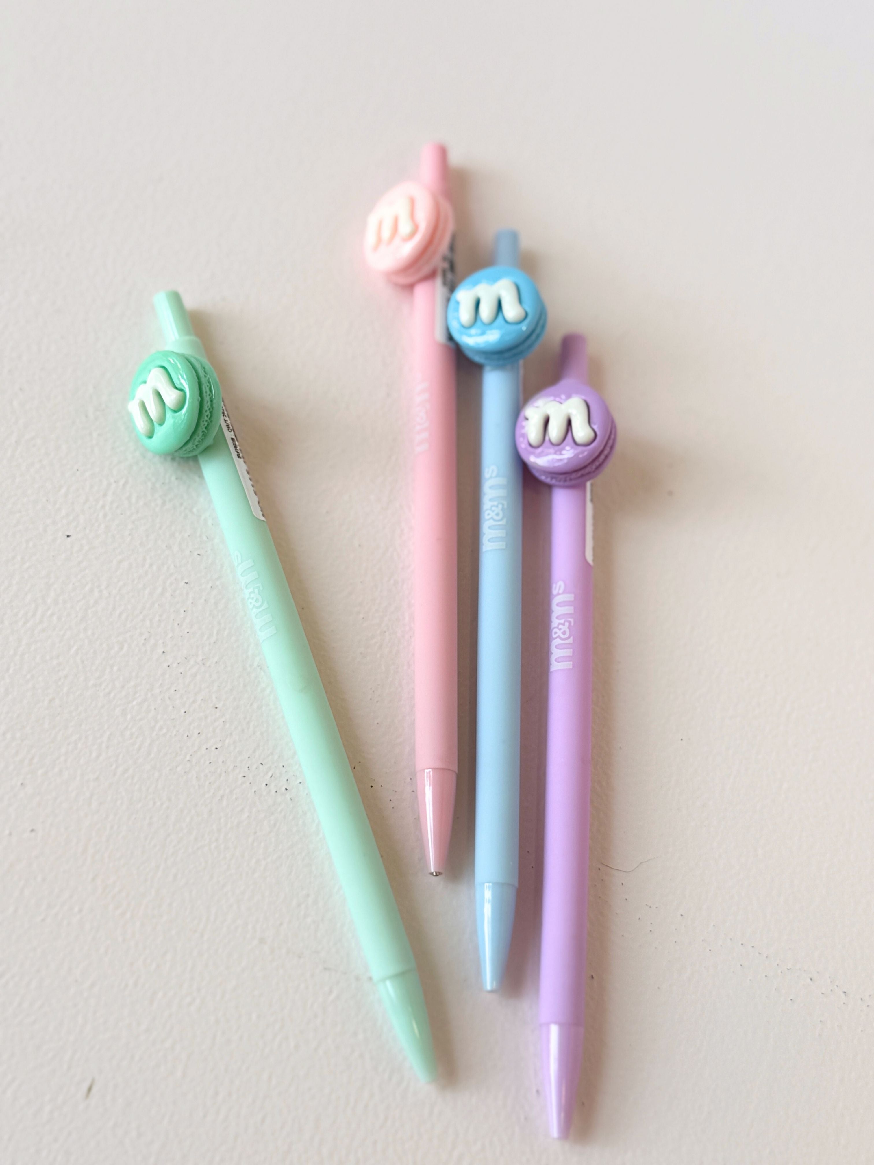 Cute Pastel M&M Macaron Mechanical Pencil – 0.5mm Lead