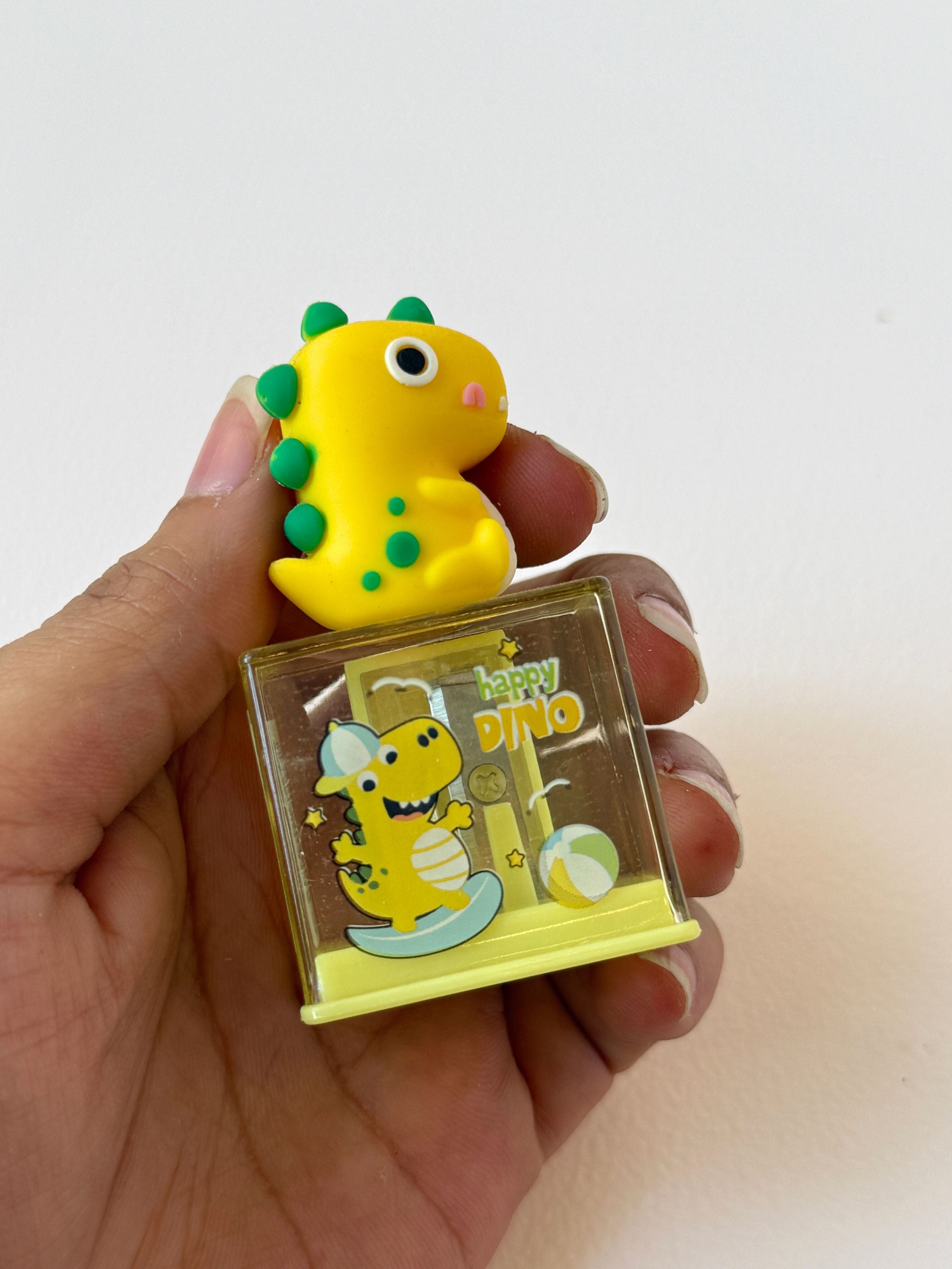 Happy Dino Pencil Sharpener – Cute & Colourful Buddy for Your Desk