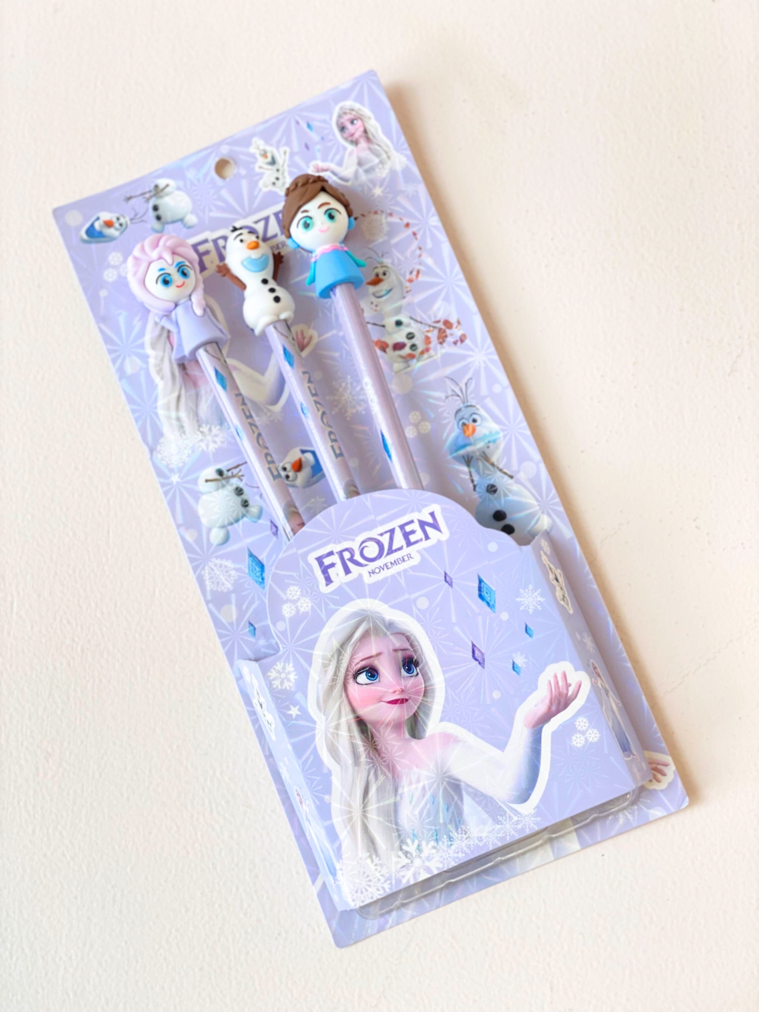 3D Cartoon Topper Pencil Set for Kids – Set of 3 | Cute Themed Characters | Ideal for Gifting & School Use