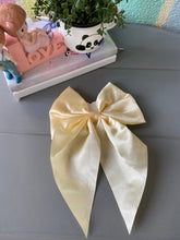 Load image into Gallery viewer, Satin Big Bow Hair Clip
