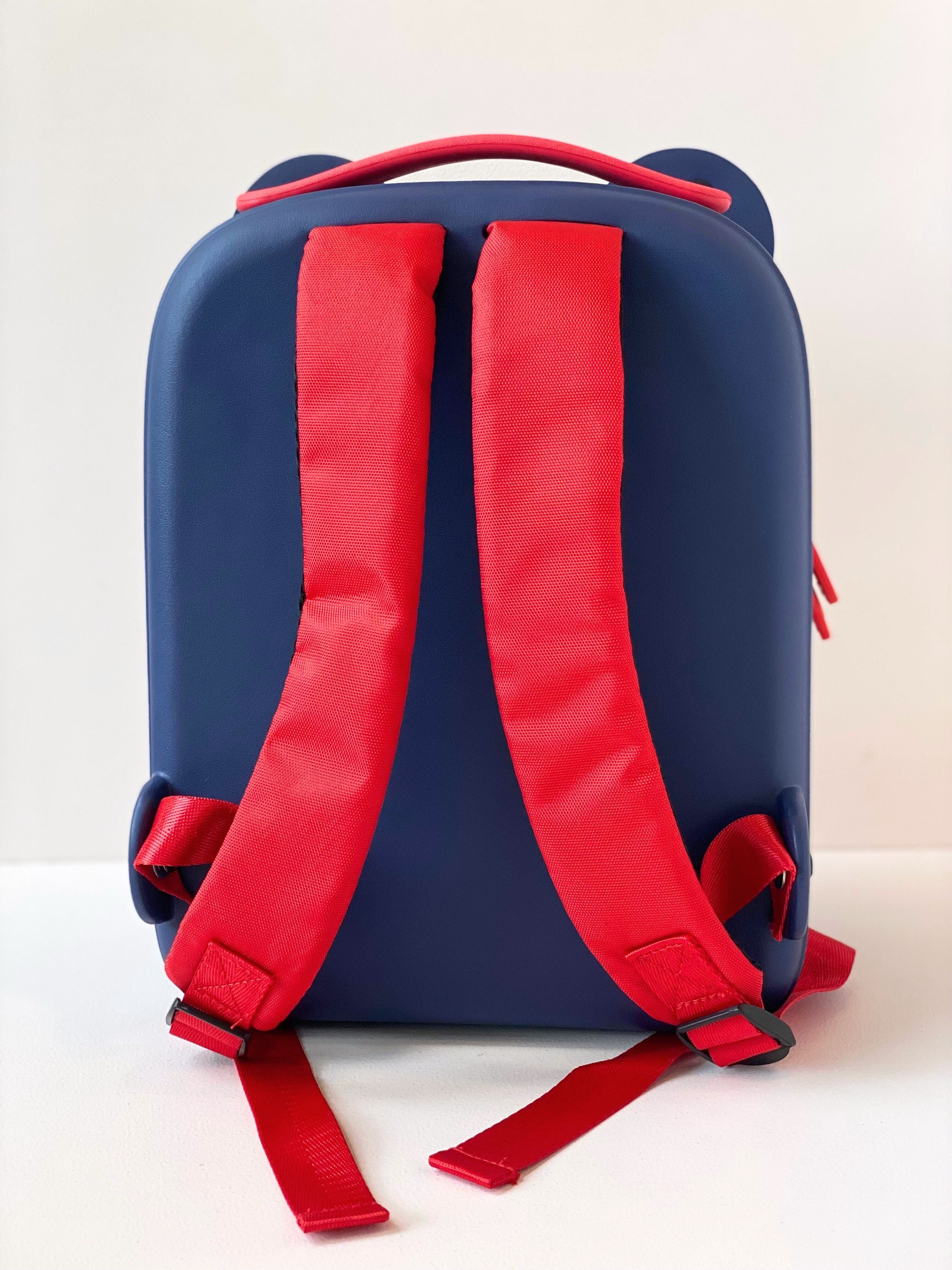 Kawaii Ku™ 3D Character Kids Backpack – Cute Cartoon Bag with Removable Pop Badges