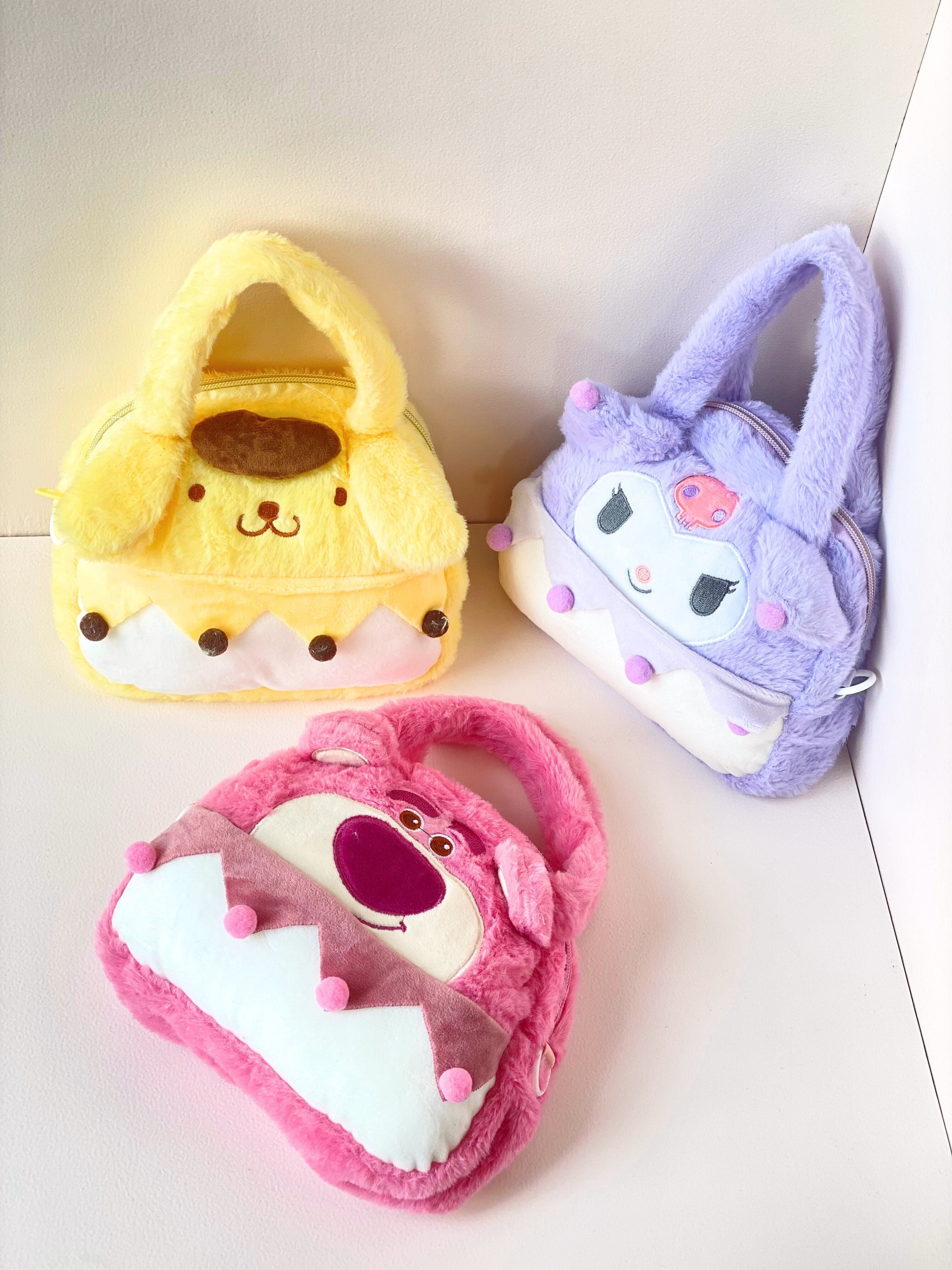 Kawaii Plush Character Handbag – Soft & Stylish Mini Shoulder Bags for Kids