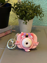 Load image into Gallery viewer, Bunny &amp; Bear Projector Keychain
