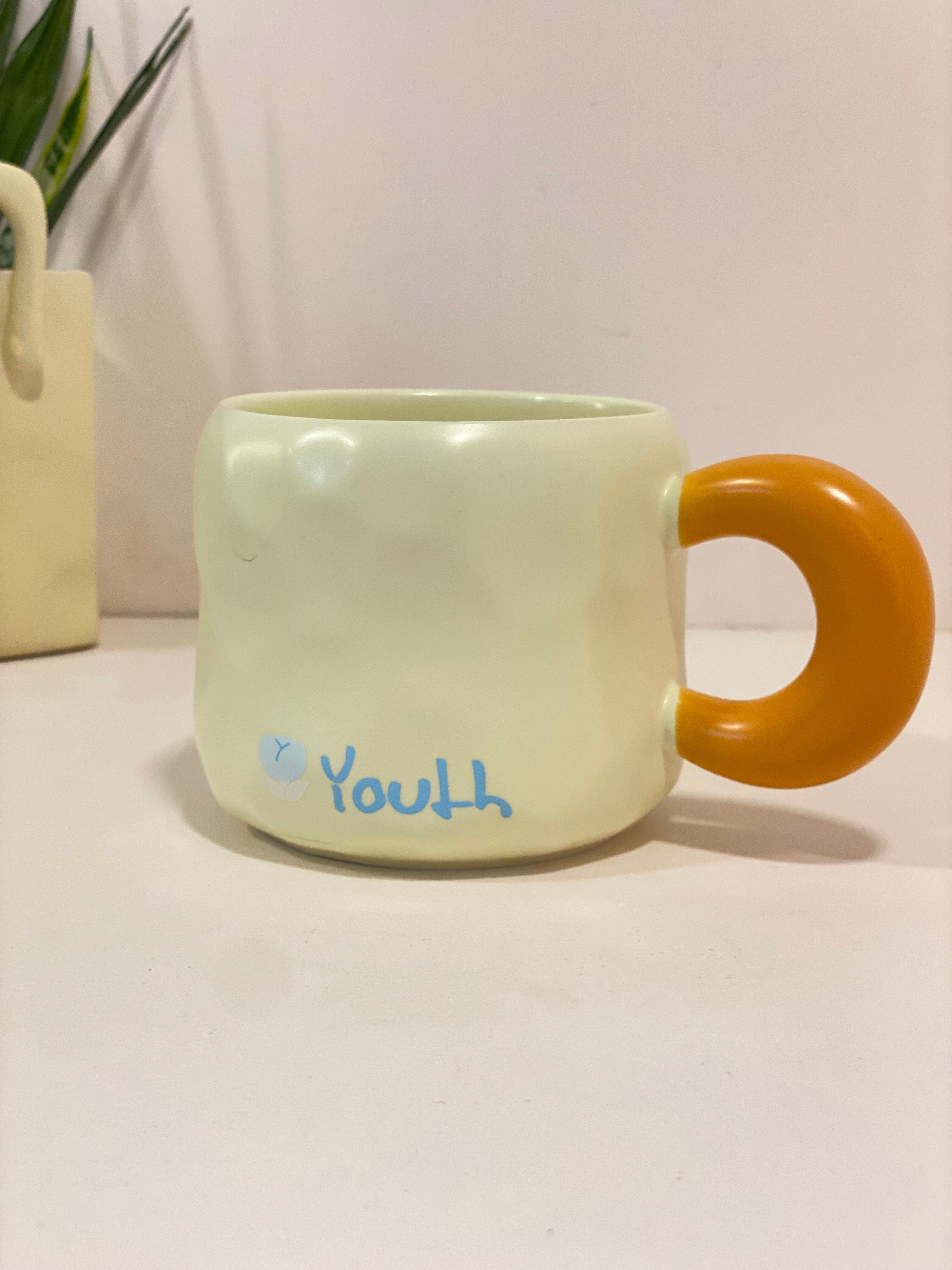 Lucky & Youth Mug – Playful Color Pop Cup with Character