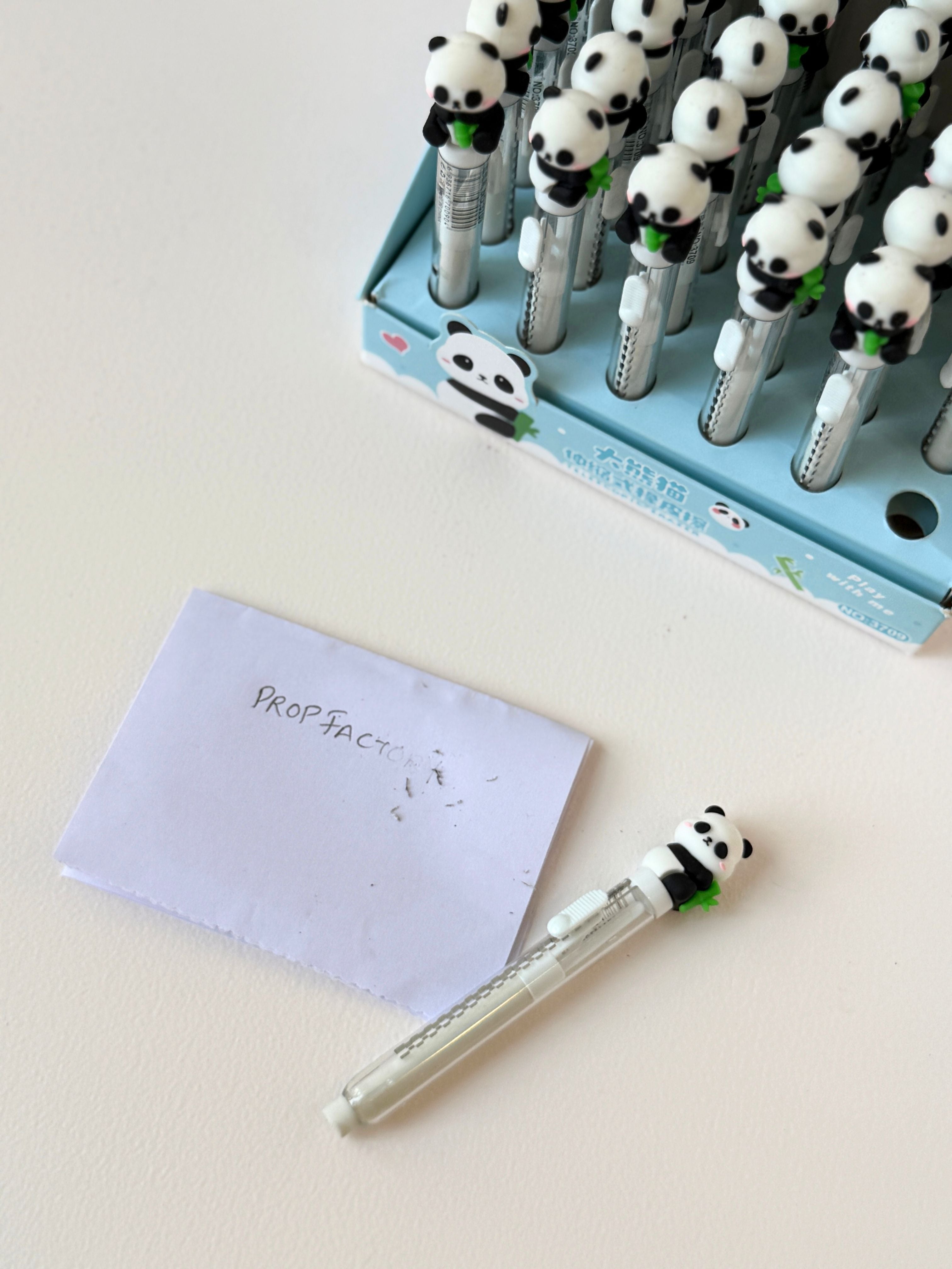 Giant Panda Telescopic Eraser – Cute & Functional Stationery Buddy