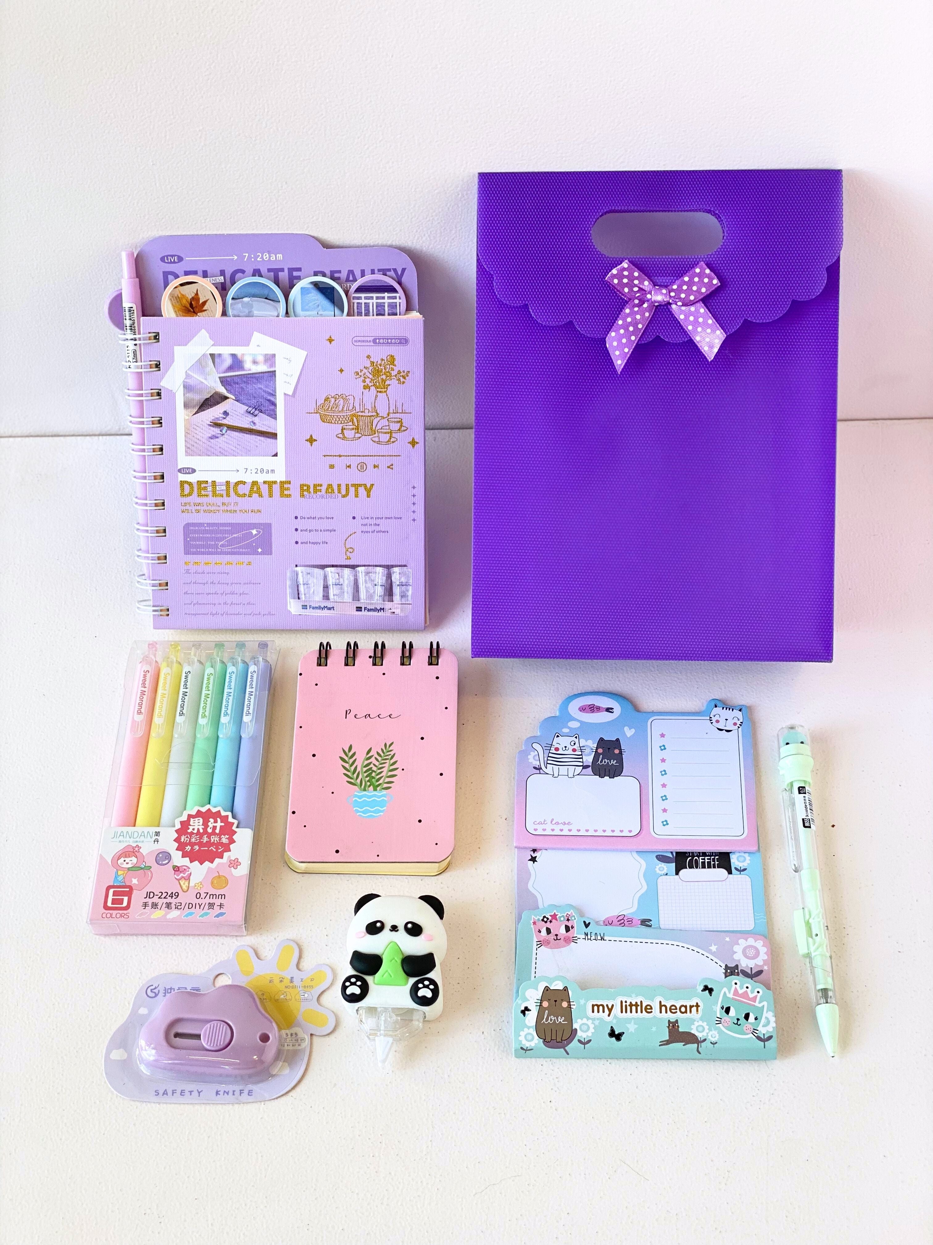 Pastel Dreams Stationery Gift Hamper | Cute & Aesthetic School Supplies Set