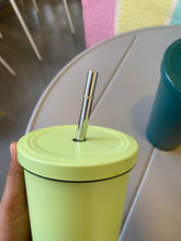 Load image into Gallery viewer, Hot &amp; Cold Sipper With Steel Straw
