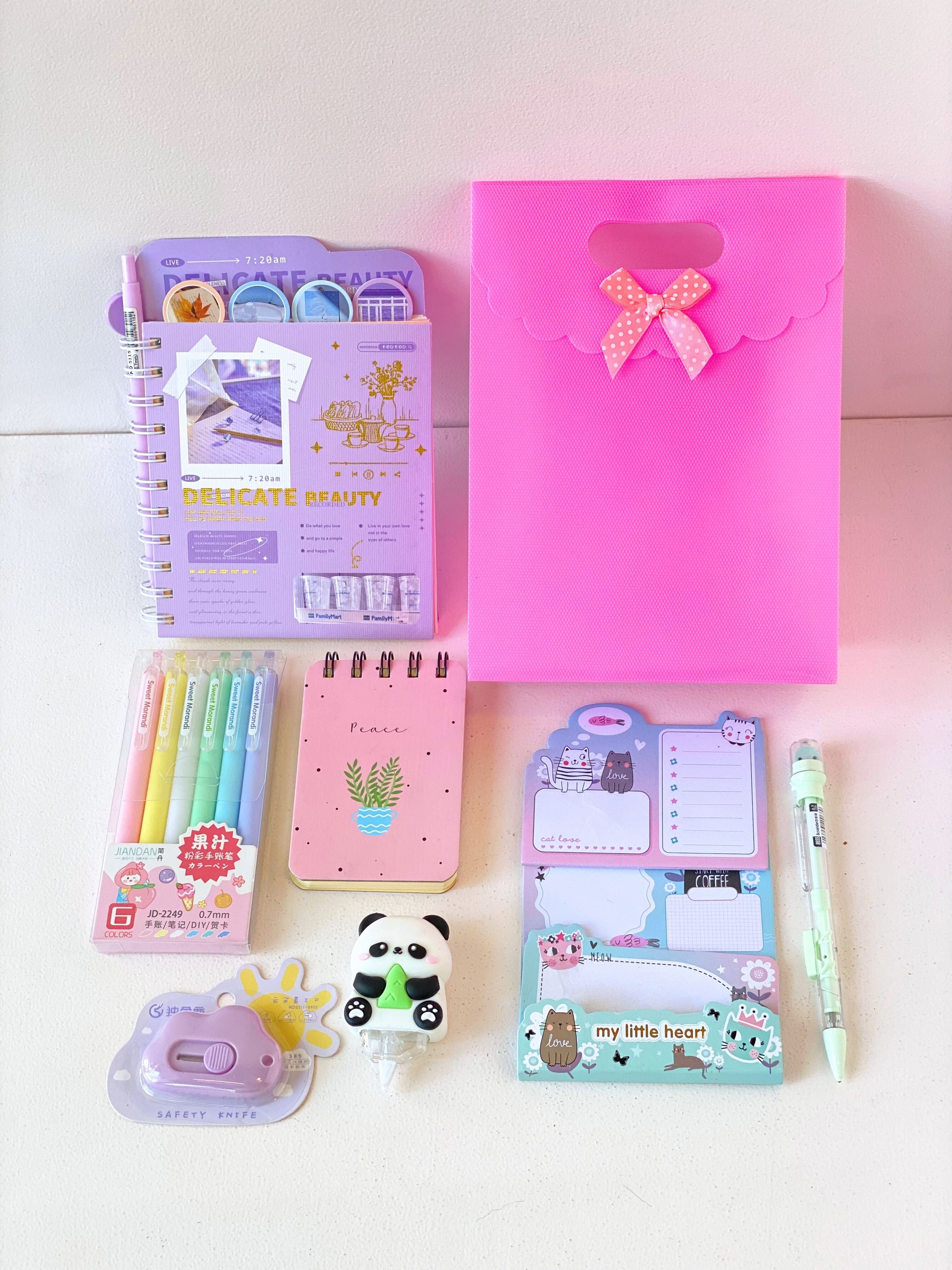 Pastel Dreams Stationery Gift Hamper | Cute & Aesthetic School Supplies Set