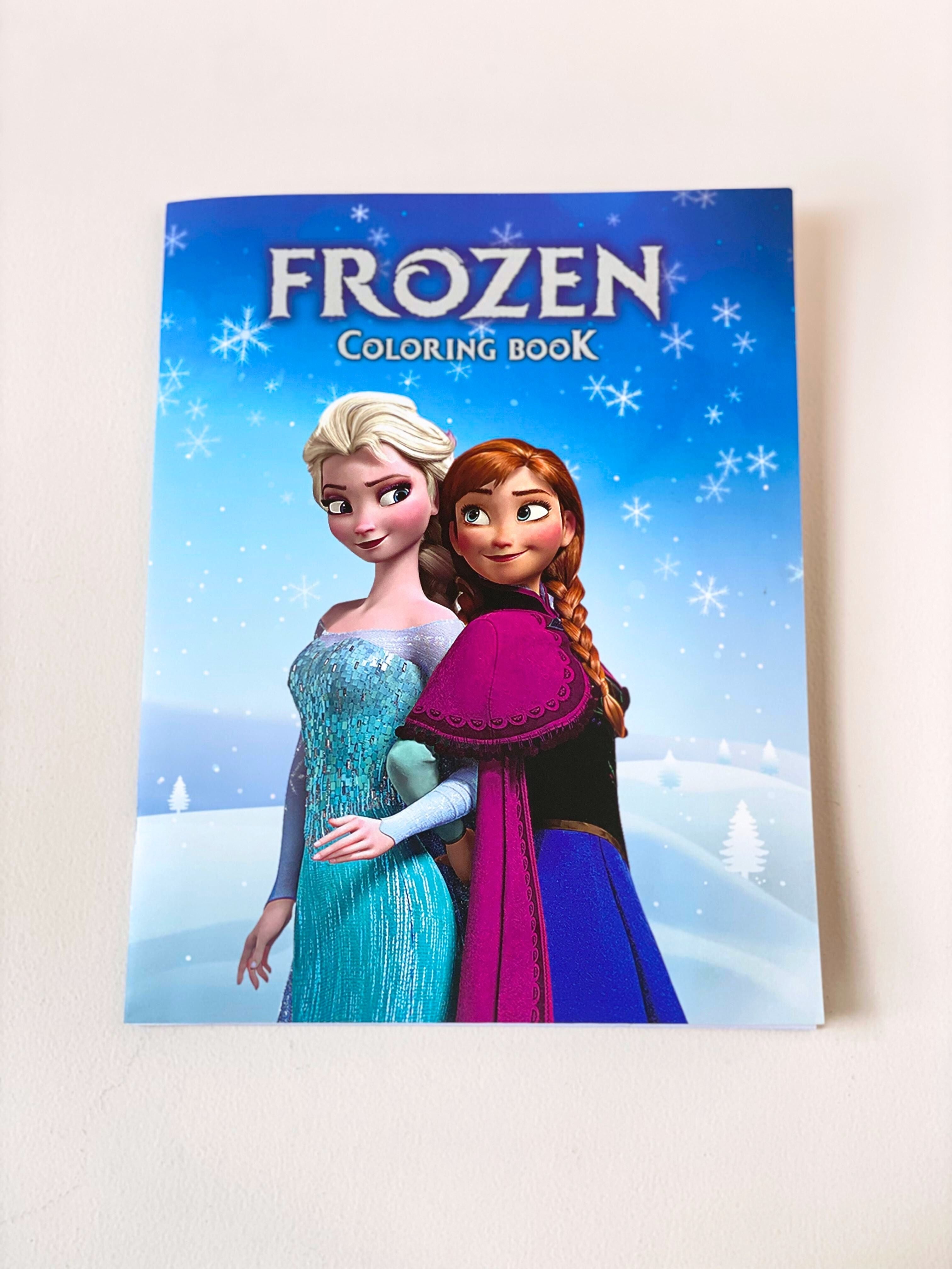 Frozen & Unicorn Colouring Book Set for Kids | Fun Activity Books with 24+ Pages | Return Gift Option