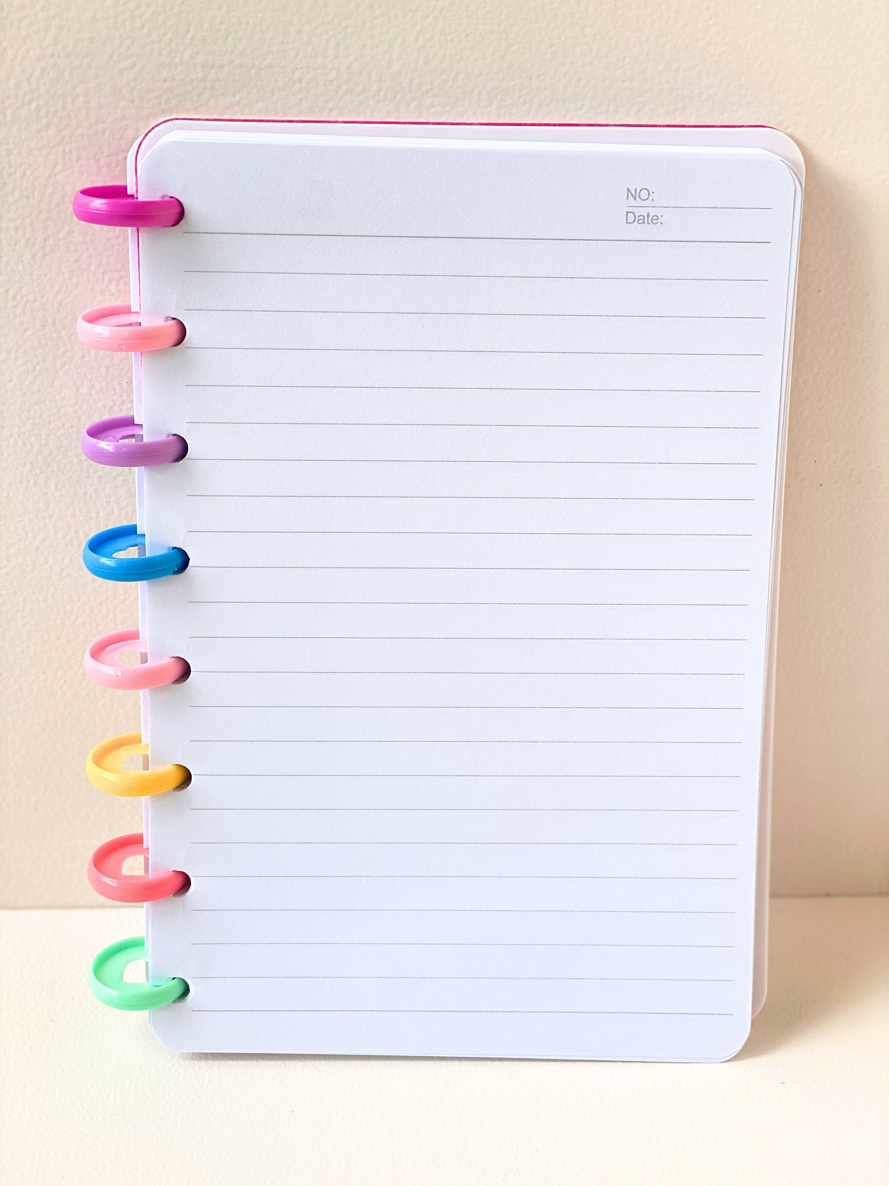 Barbie Rainbow Ring Spiral Notebook – Ruled Pages | A6 Size | Cute School & Stationery Gift