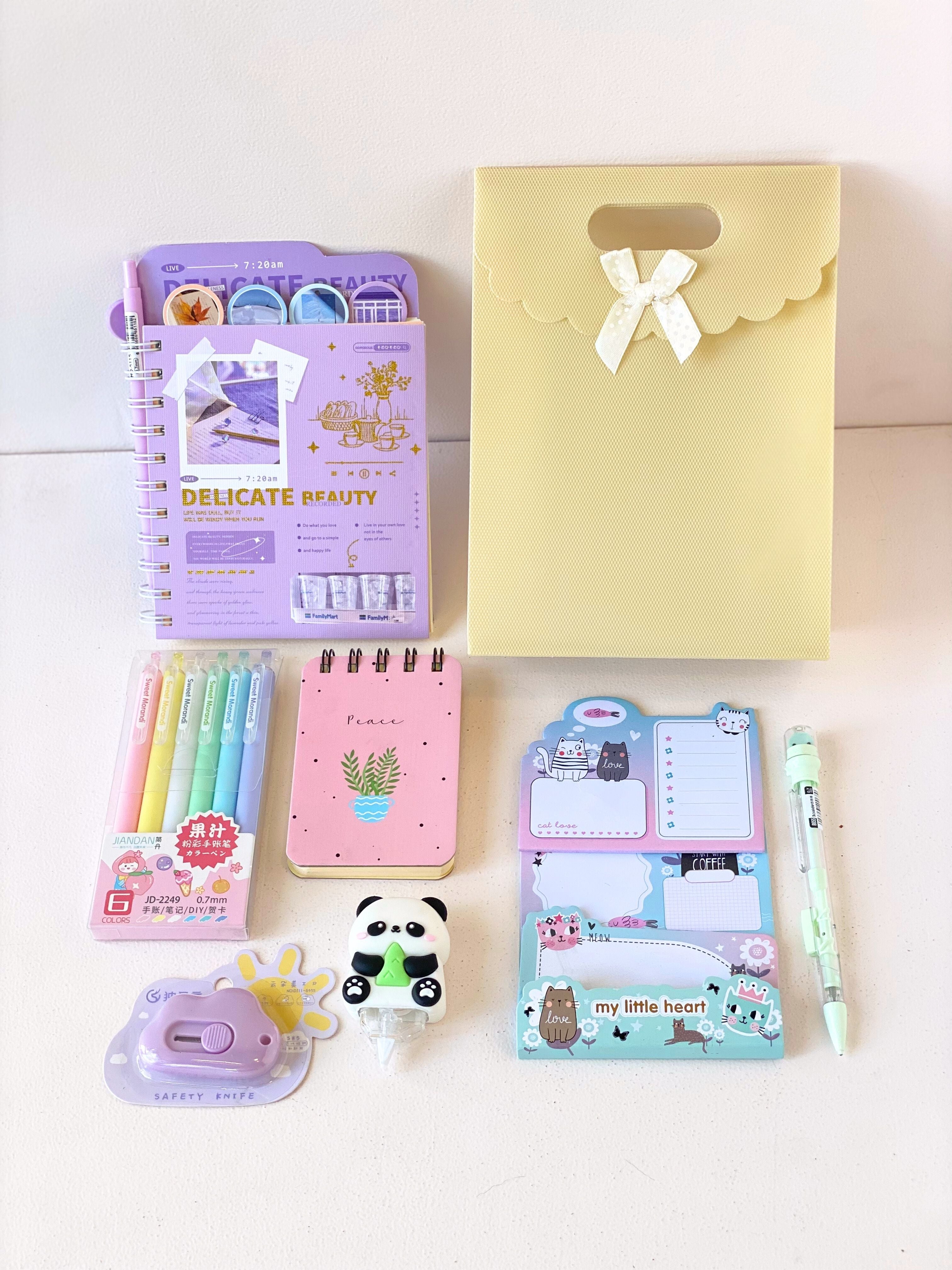 Pastel Dreams Stationery Gift Hamper | Cute & Aesthetic School Supplies Set