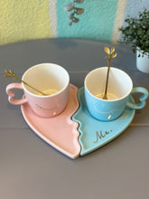 Load image into Gallery viewer, Couple Mug &amp; Plate Set
