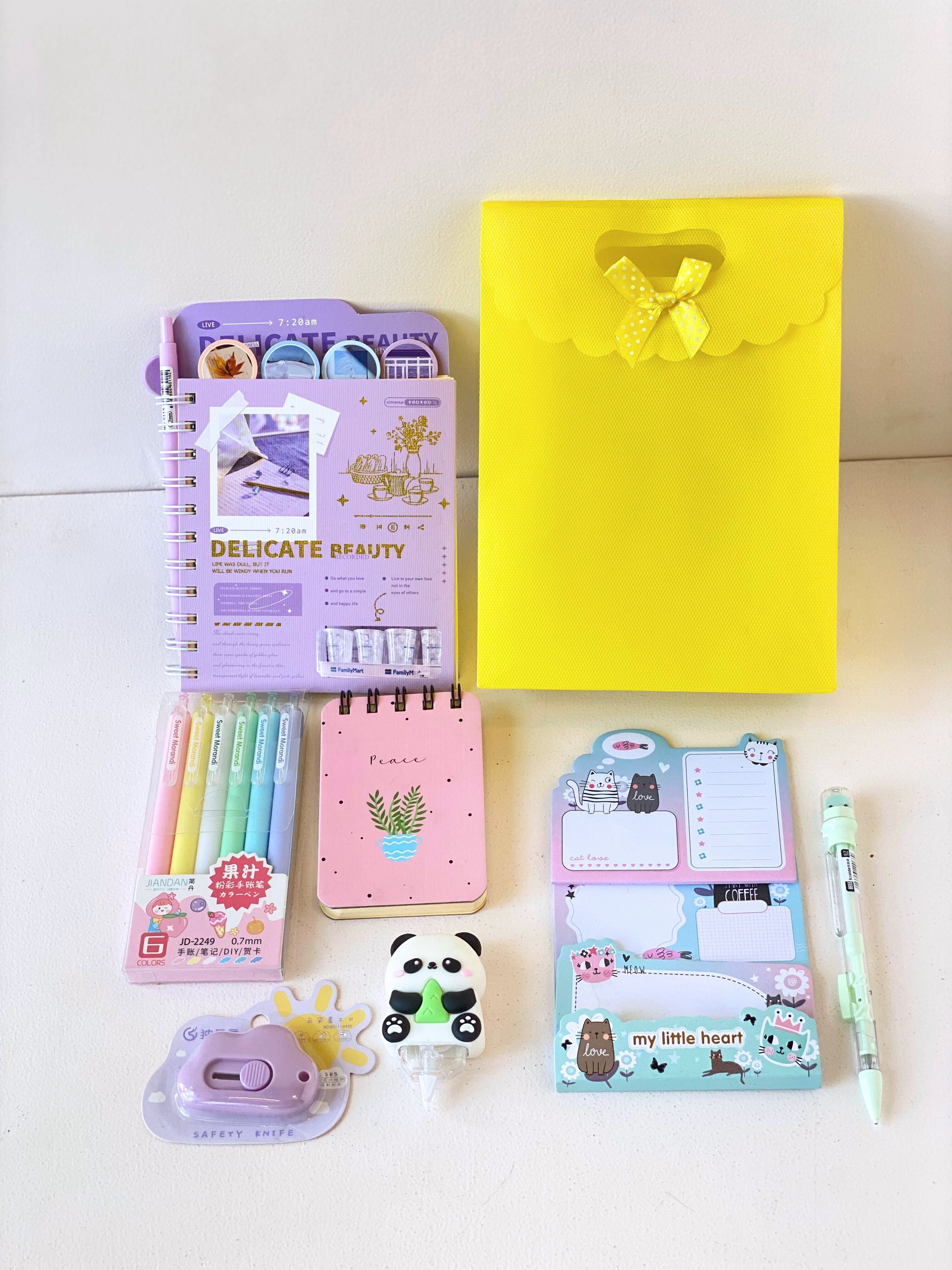 Pastel Dreams Stationery Gift Hamper | Cute & Aesthetic School Supplies Set