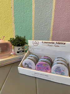 Liquid Glitter Cosmetic Mirror