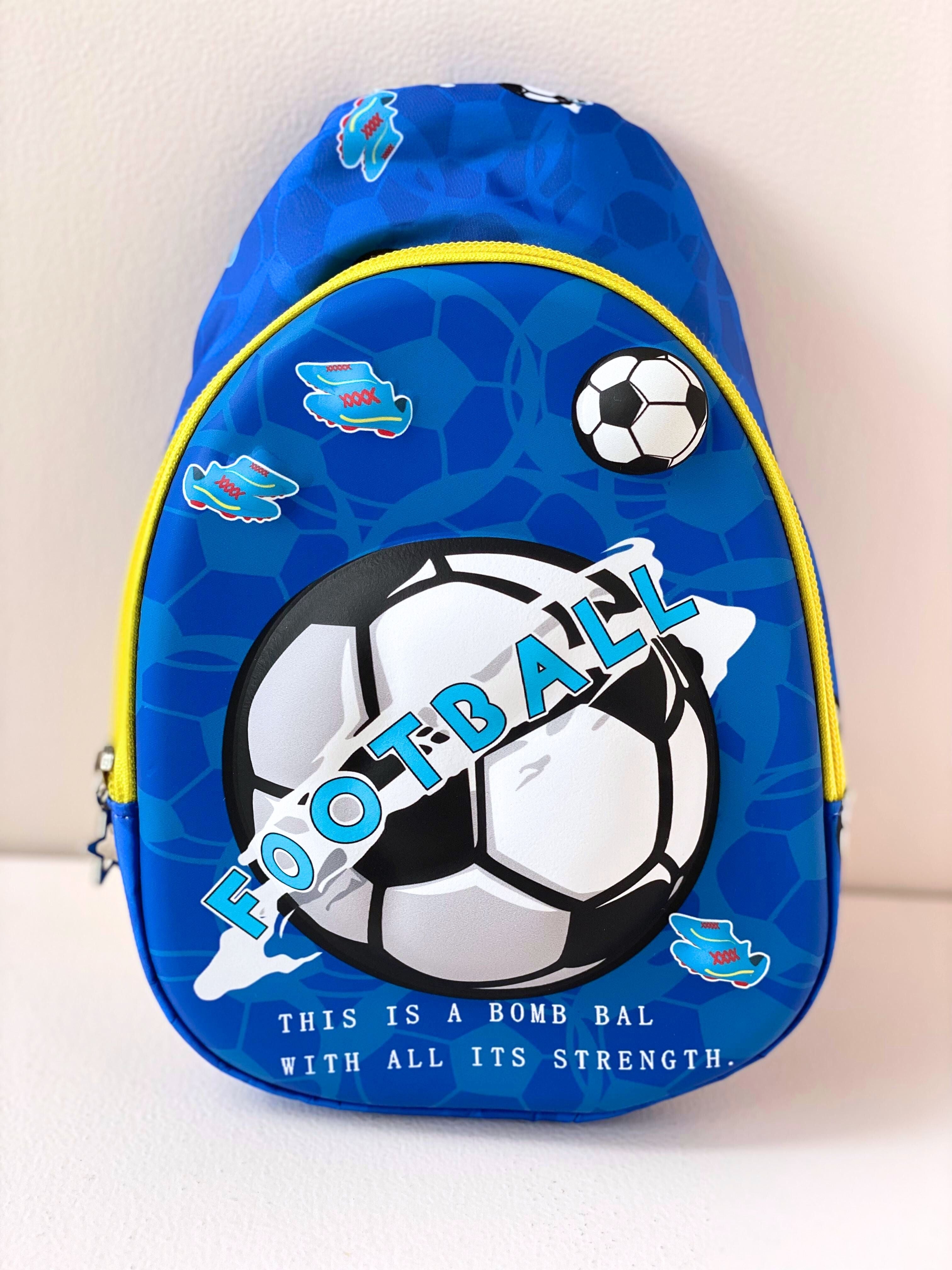 Superhero Kids Sling Bags – Avengers & Football Printed Crossbody Bags