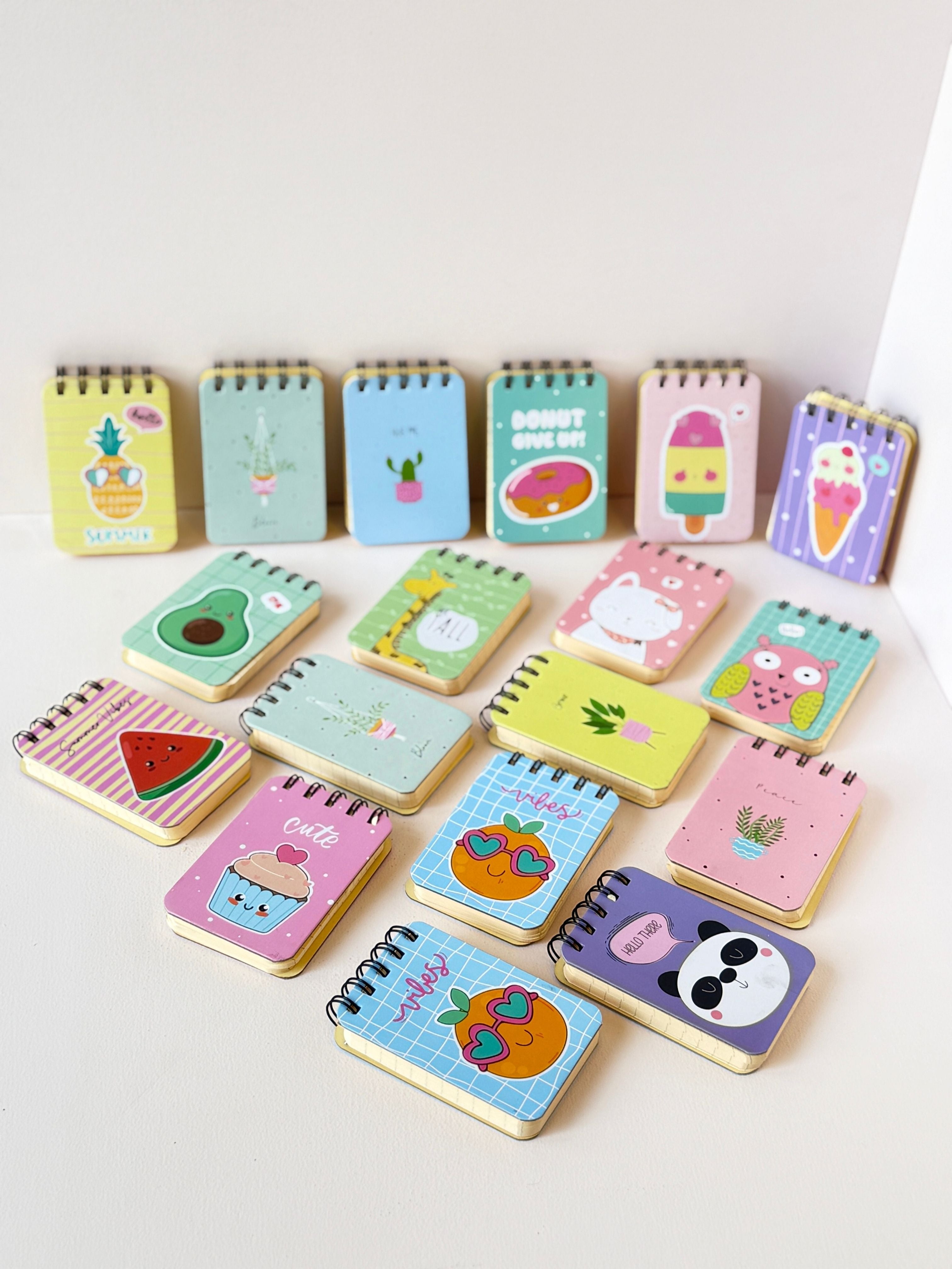 Mini Adorable Spiral Notebooks – Cute Pocket Journals for Notes, Sketches & Ideas