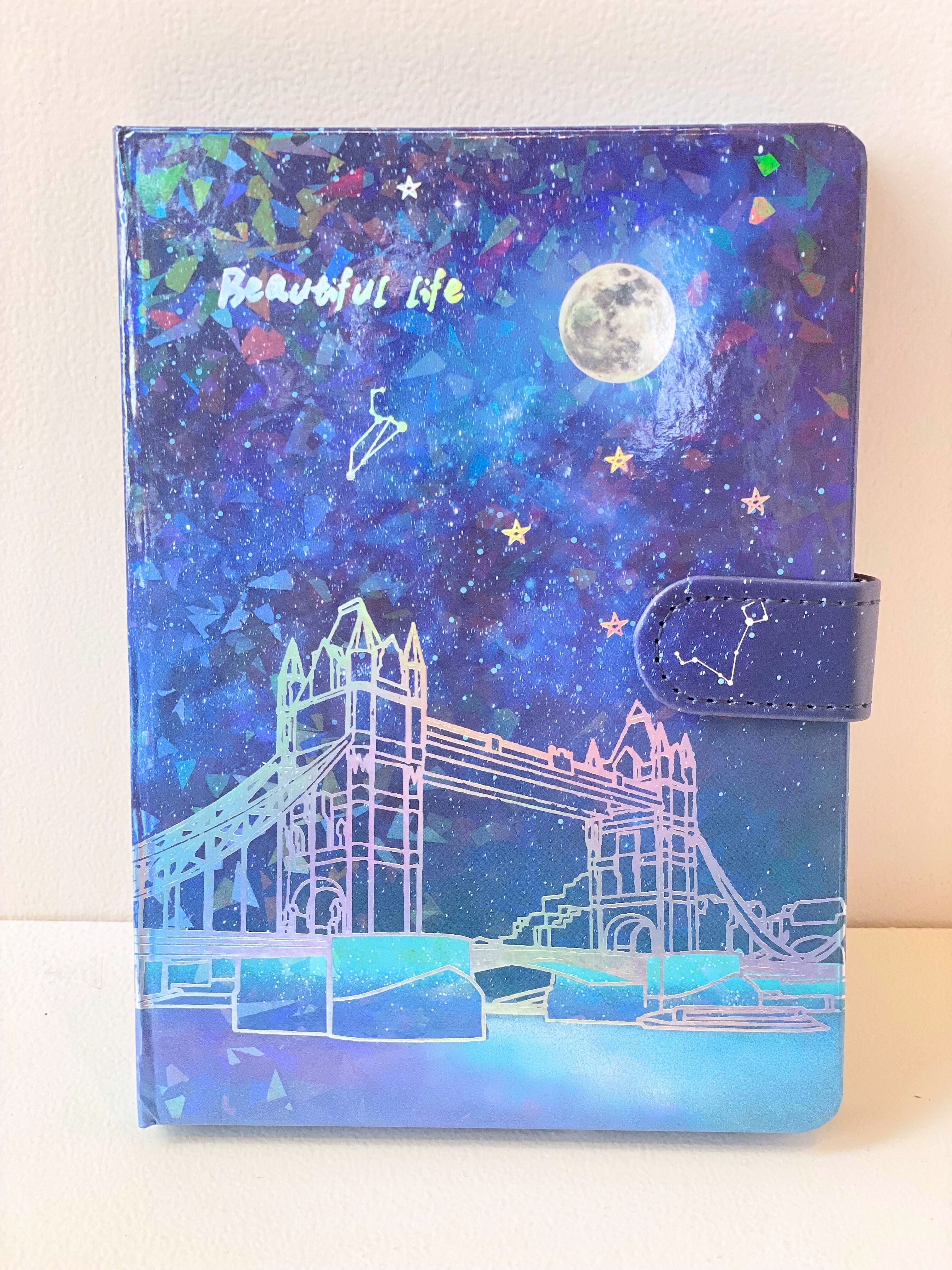 “Beautiful Life” B6 Lockable Paris-Themed Agenda Notebooks – 112 Sheets