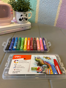 Oil Colours Set - Set Of 12 box