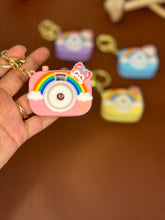 Load image into Gallery viewer, Camera Rainbow Keychain
