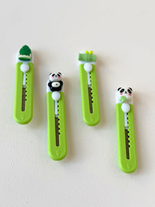 Adorable Panda Mini Utility Knife – Retractable Blade