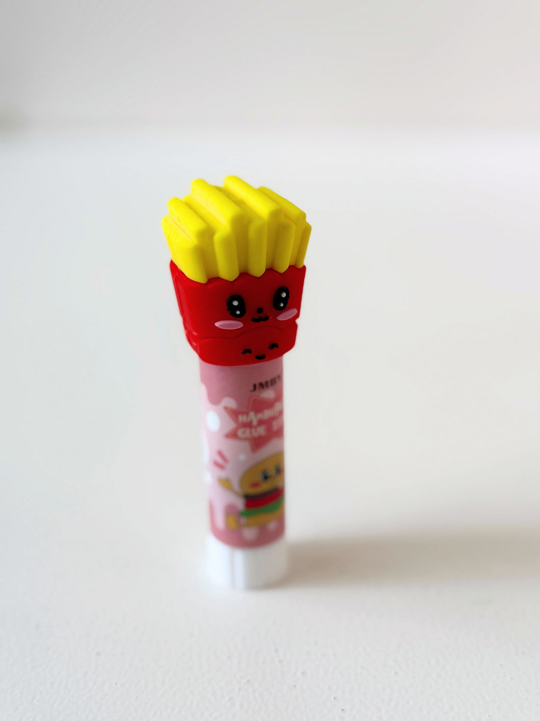 Cute Foodie Glue Stick Set – Hamburger & Fries Kawaii Stationery for Kids