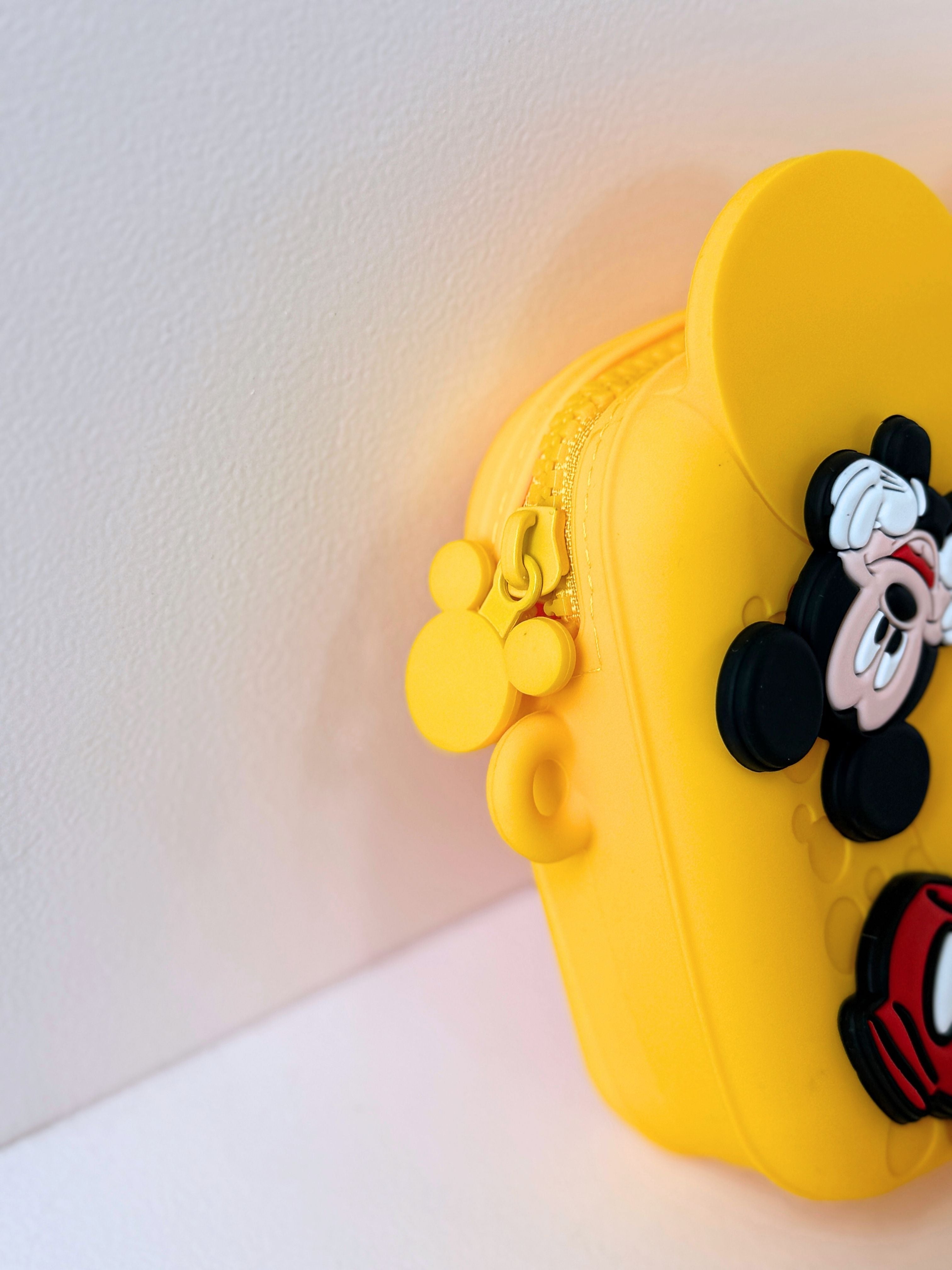 Cartoon-Inspired Silicone Bags – With Fun 3D Character Charms