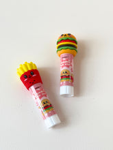 Load image into Gallery viewer, Cute Foodie Glue Stick Set – Hamburger &amp; Fries Kawaii Stationery for Kids
