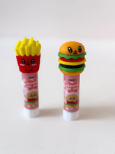 Load image into Gallery viewer, Cute Foodie Glue Stick Set – Hamburger &amp; Fries Kawaii Stationery for Kids
