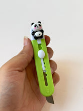 Load image into Gallery viewer, Adorable Panda Mini Utility Knife – Retractable Blade
