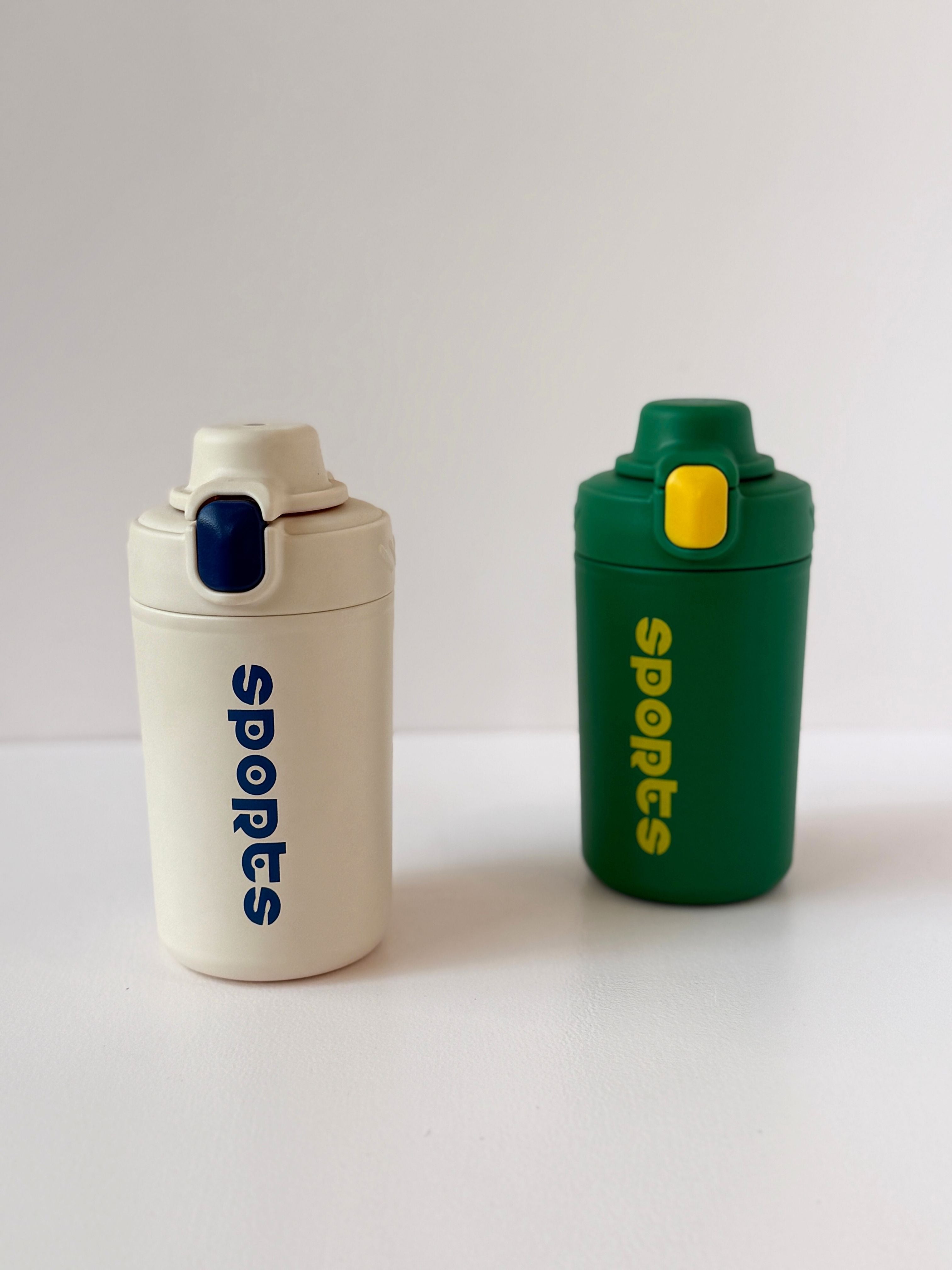 Portable Sports Water Sipper with Flip Lid – 450ml Leakproof & BPA-Free
